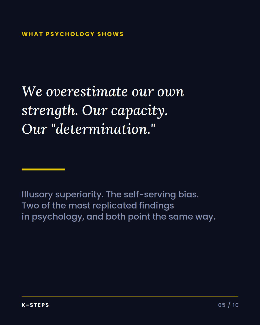 illusory superiority