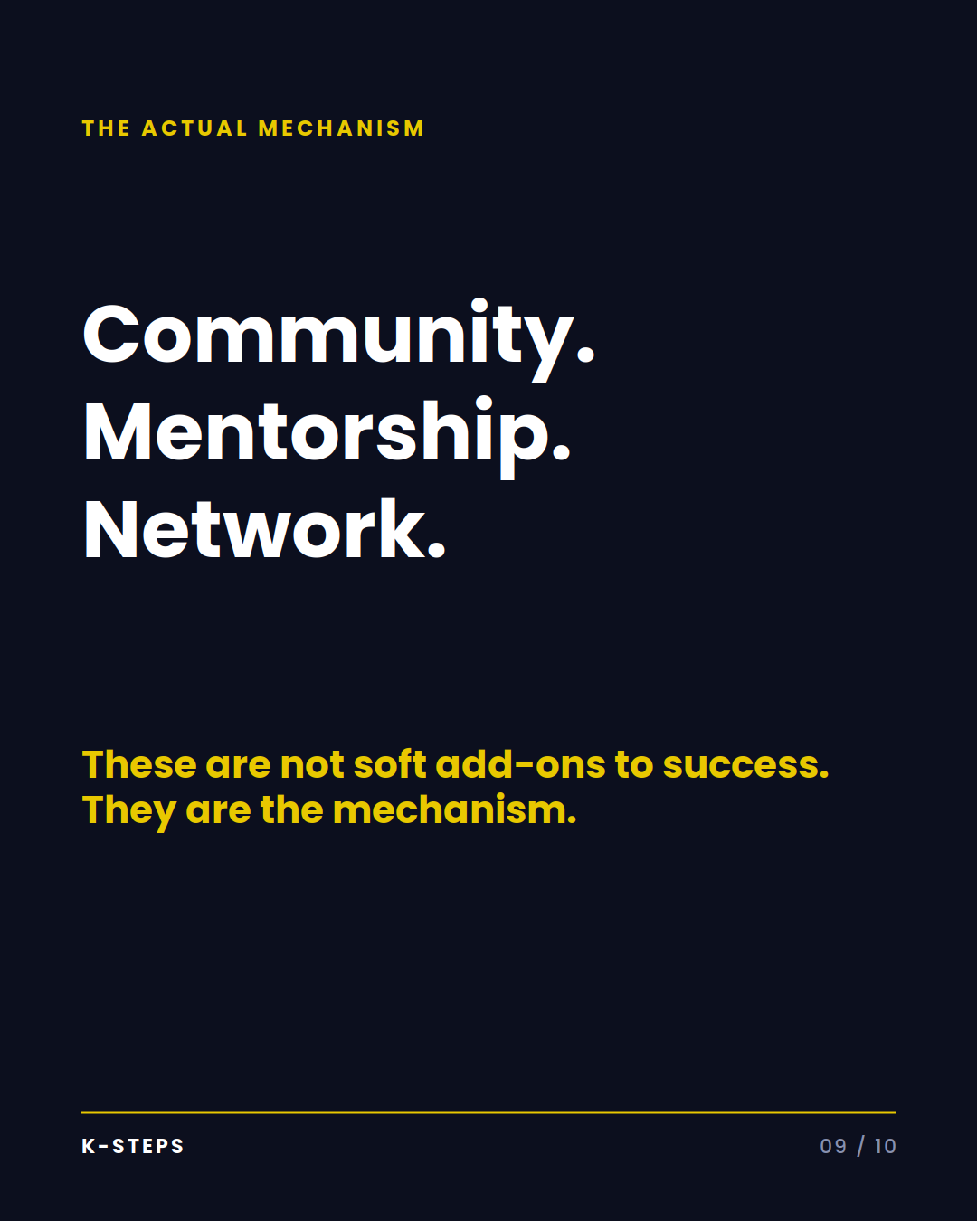 Mentor versus sponsor comparison card